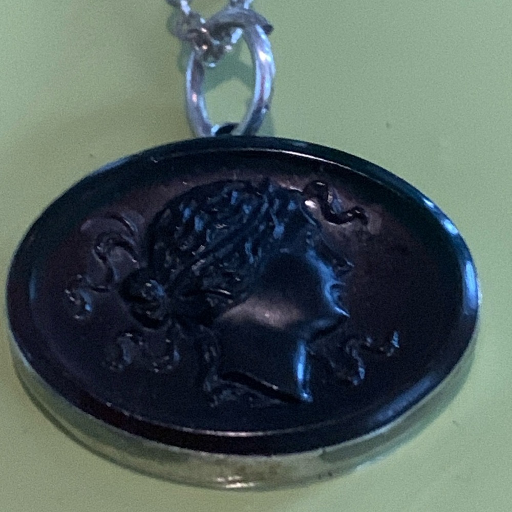 Antique sterling necklace